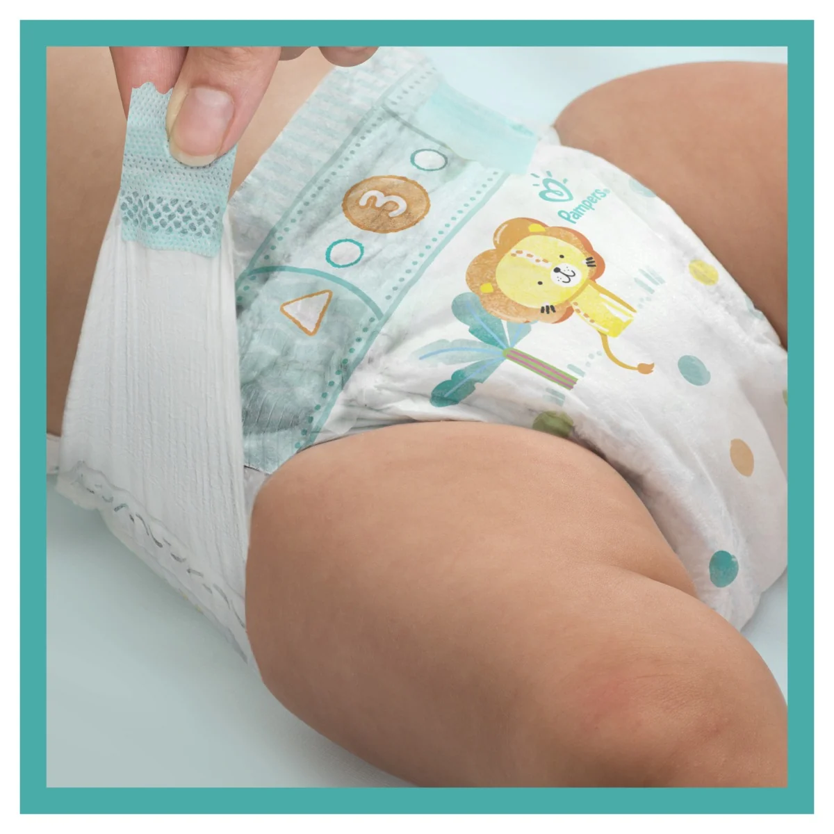 PAMPERS active baby Maxi Pack 3 Midi 1×6 ks, veľkosť 3, detské plienky