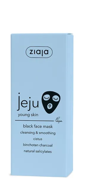 Ziaja Jeju - čierna pleťová maska 1×50 ml, pleťová maska