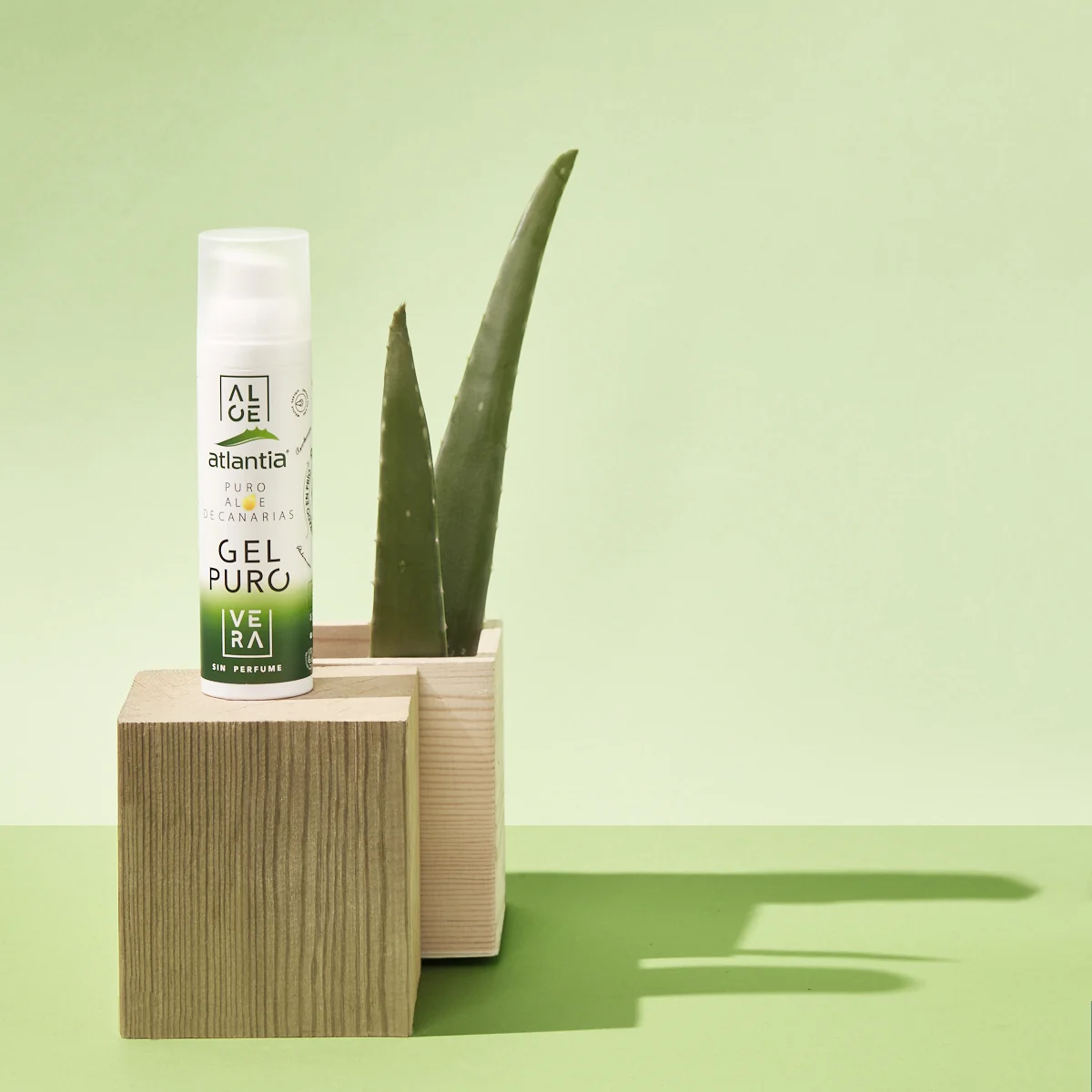 Atlantia Aloe vera Prémiový čistý Aloe vera gél 96% 1×200 ml, čistý gél