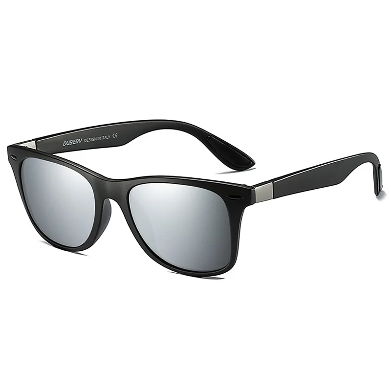 DUBERY Columbia 3 slnečné okuliare, Black / Silver