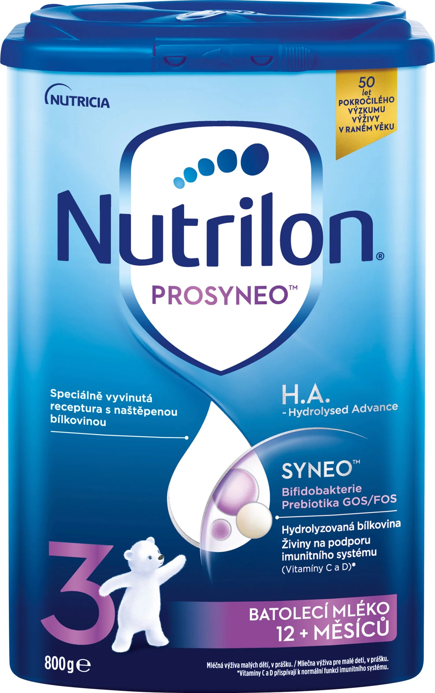 Nutrilon 3 Prosyneo™ H.A.- Hydrolysed Advance 800g           