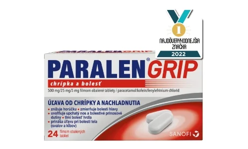 PARALEN® GRIP CHRÍPKA A BOLESŤ