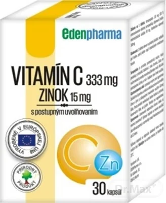 EDENPharma VITAMÍN C + ZINOK