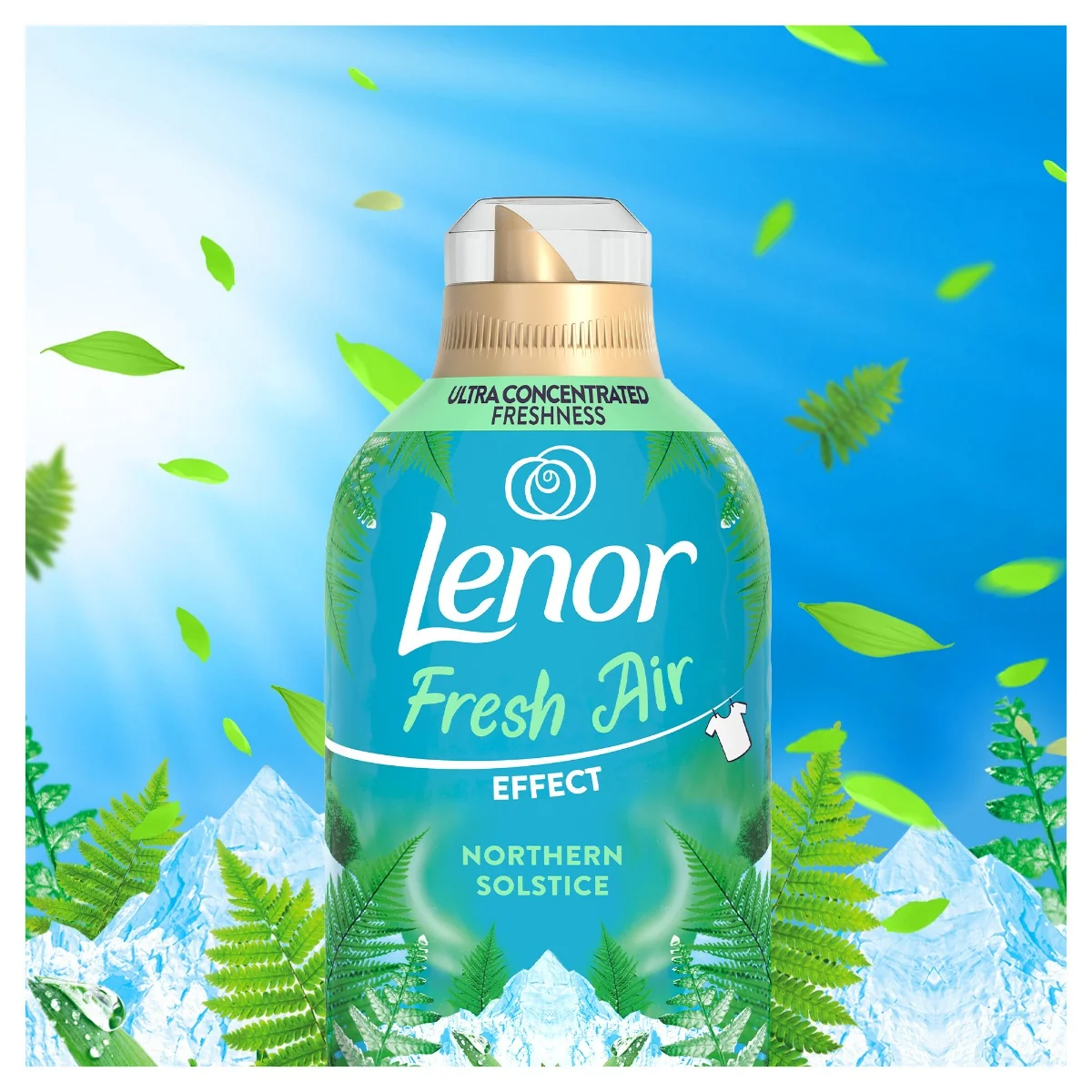 Lenor Fresh Air Effect Northern Soltice, aviváž 55praní 1×770 ml, aviváž na pranie