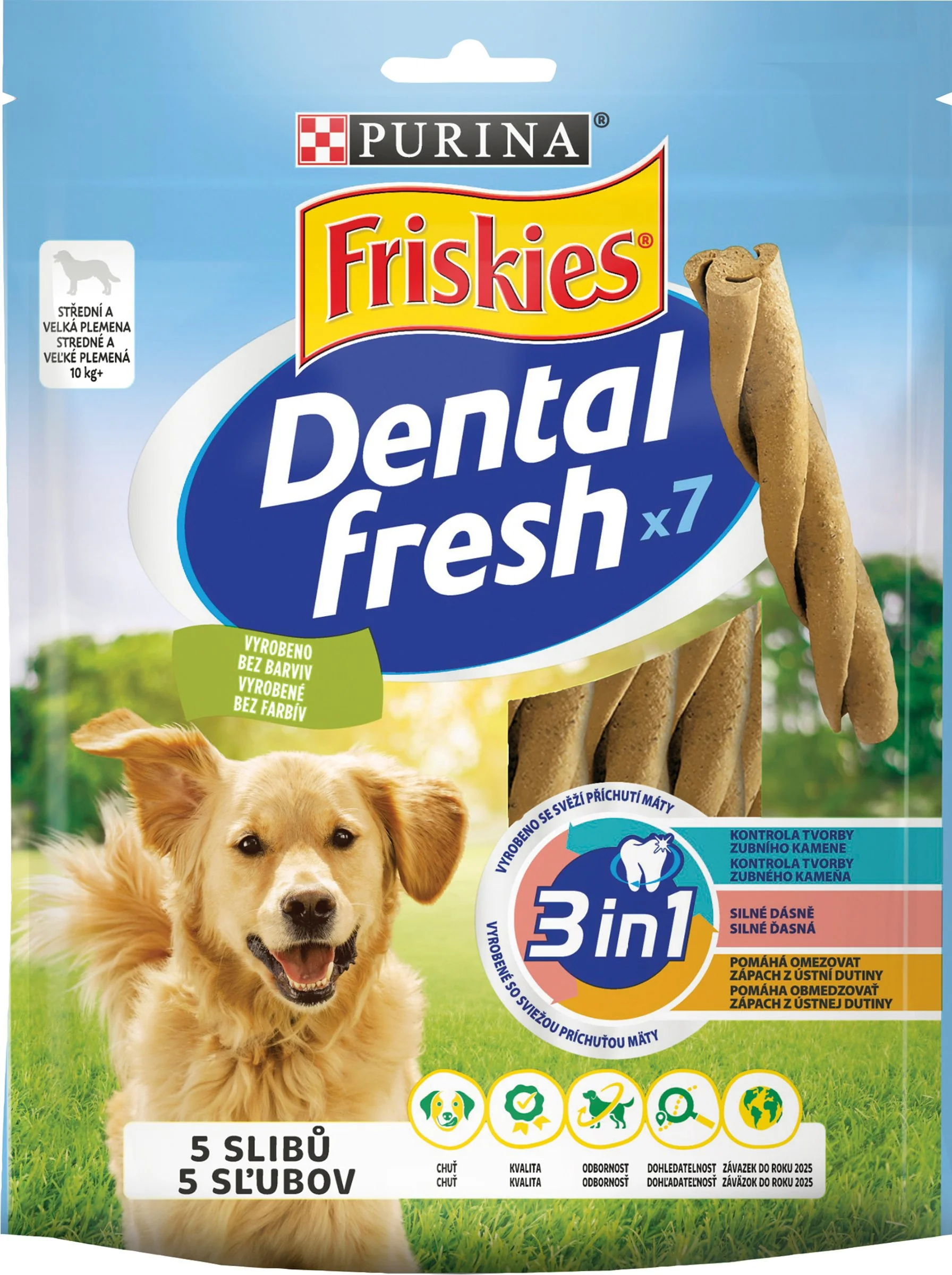 FRISKIES DENTAL FRESH 6x180g