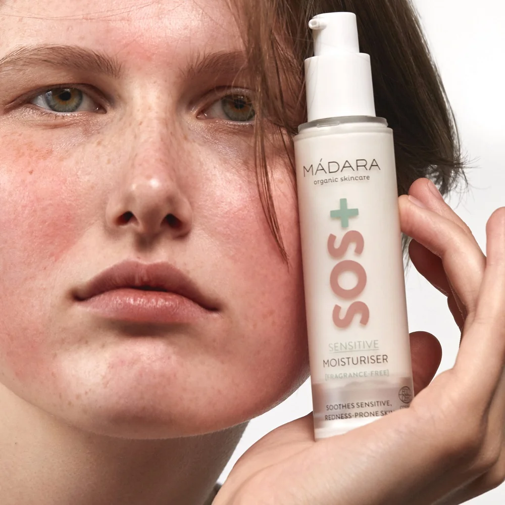 MÁDARA SOS+ SENSITIVE Hydratačný krém 1×50ml, hydratačný krém