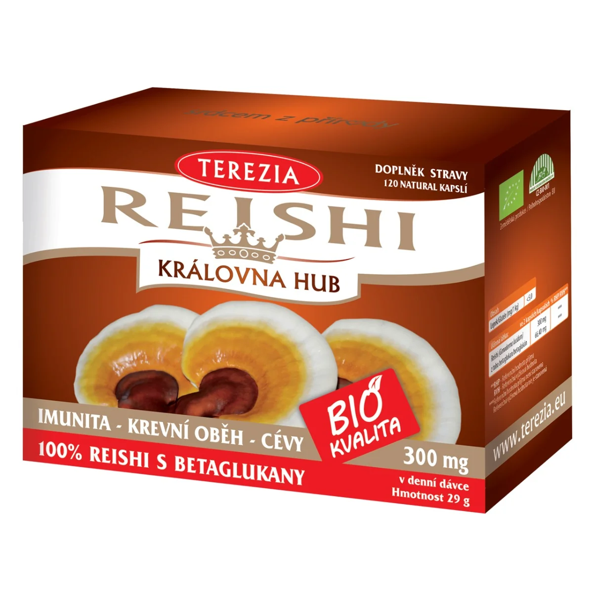 TEREZIA REISHI BIO KVALITA