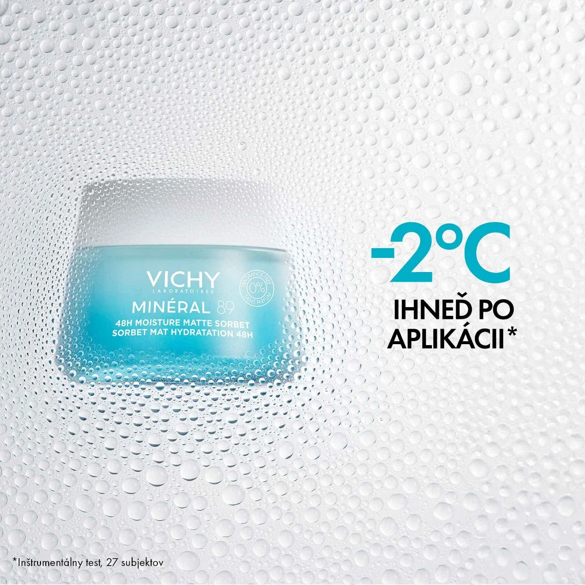 VICHY Minéral 89 48H Hydratačný sorbet 1×50 ml, hydratačný sorbet