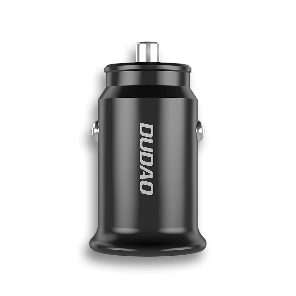 Dudao R3PRO autonabíjačka USB QC3.0 / USB-C PD + kábel USB-C / Lightni ng 18W, čierna