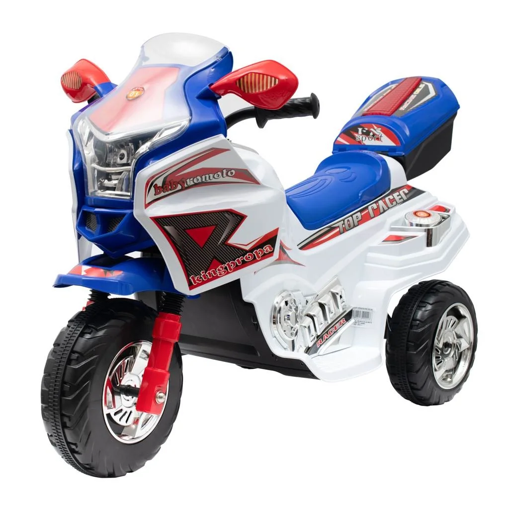 Detská elektrická motorka Baby Mix RACER biela , 20C44995 