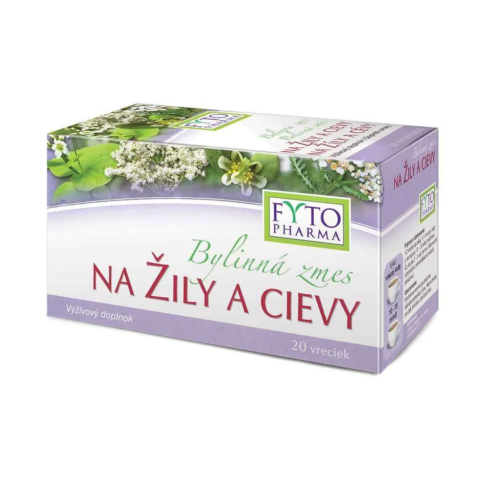 FYTO Bylinná zmes NA ŽILY A CIEVY 20×1,25 g, čaj