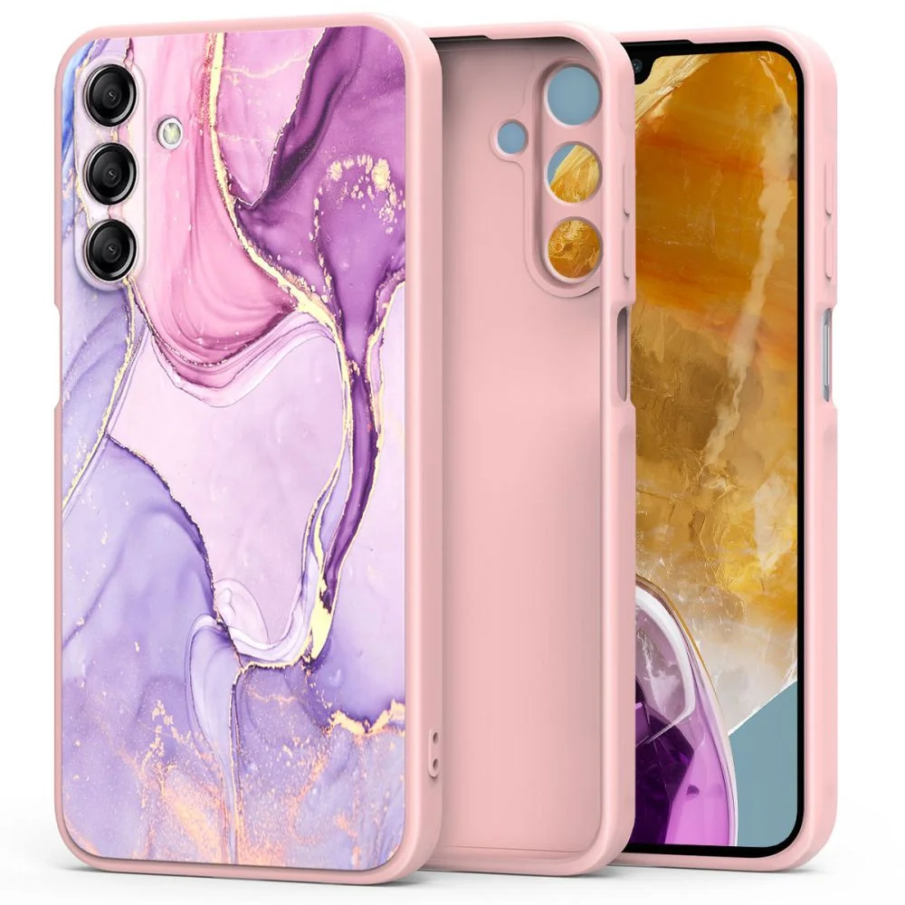 Tech-Protect Icon kryt na Samsung Galaxy M15 5G, marble 