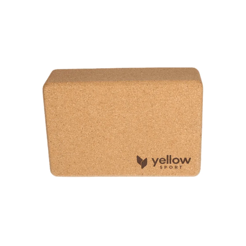 Joga blok yellowBLOCK CORK 