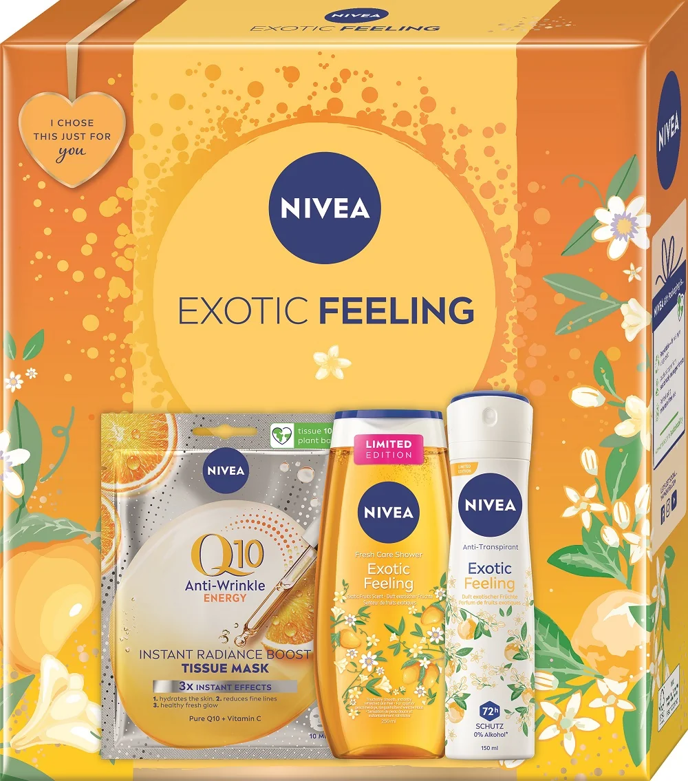 NIVEA BOX EXOTIC FEELING LE