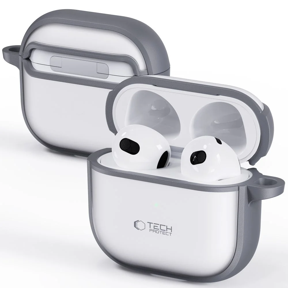 Tech-Protect Magmat puzdro na Apple AirPods 4, sivé 