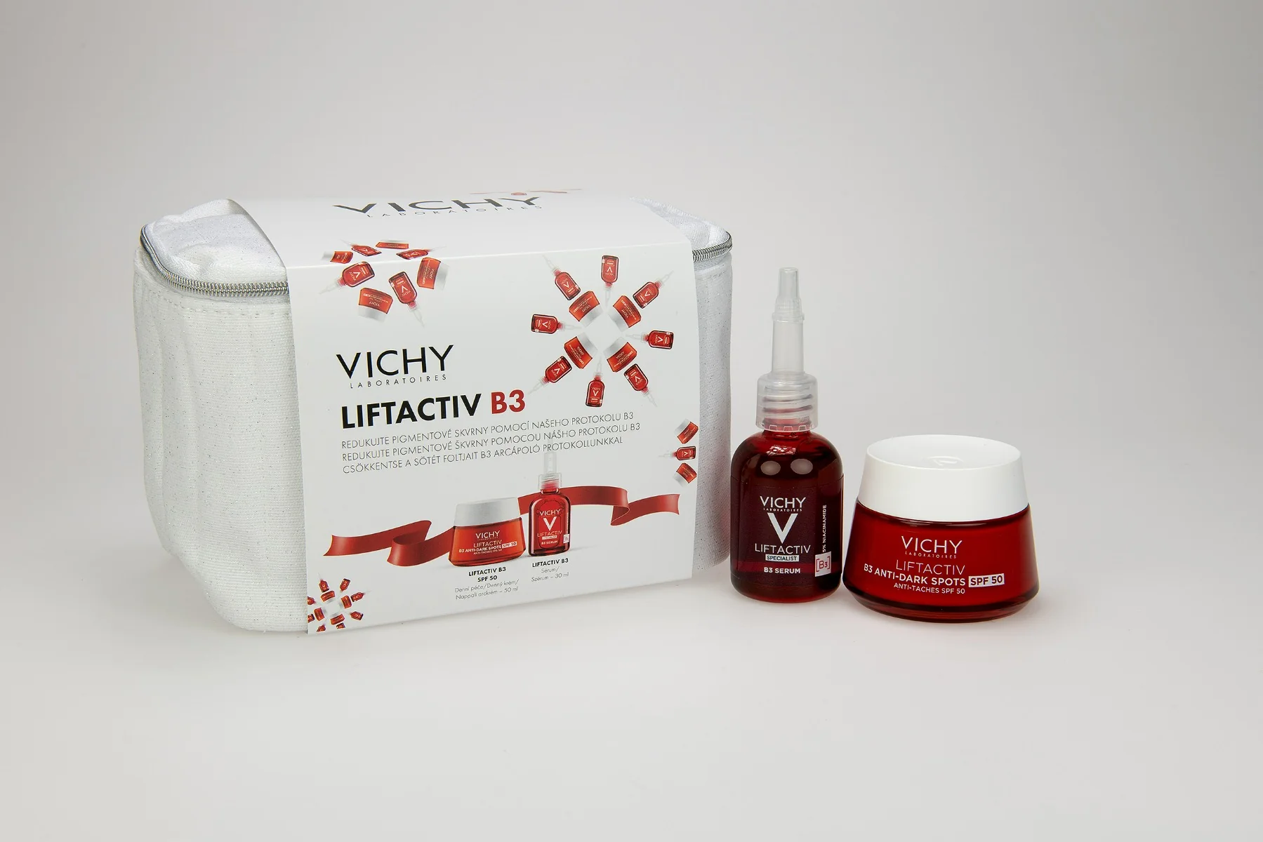 Vichy Liftactiv B3 Xmas 1×1 set, vianočný balíček