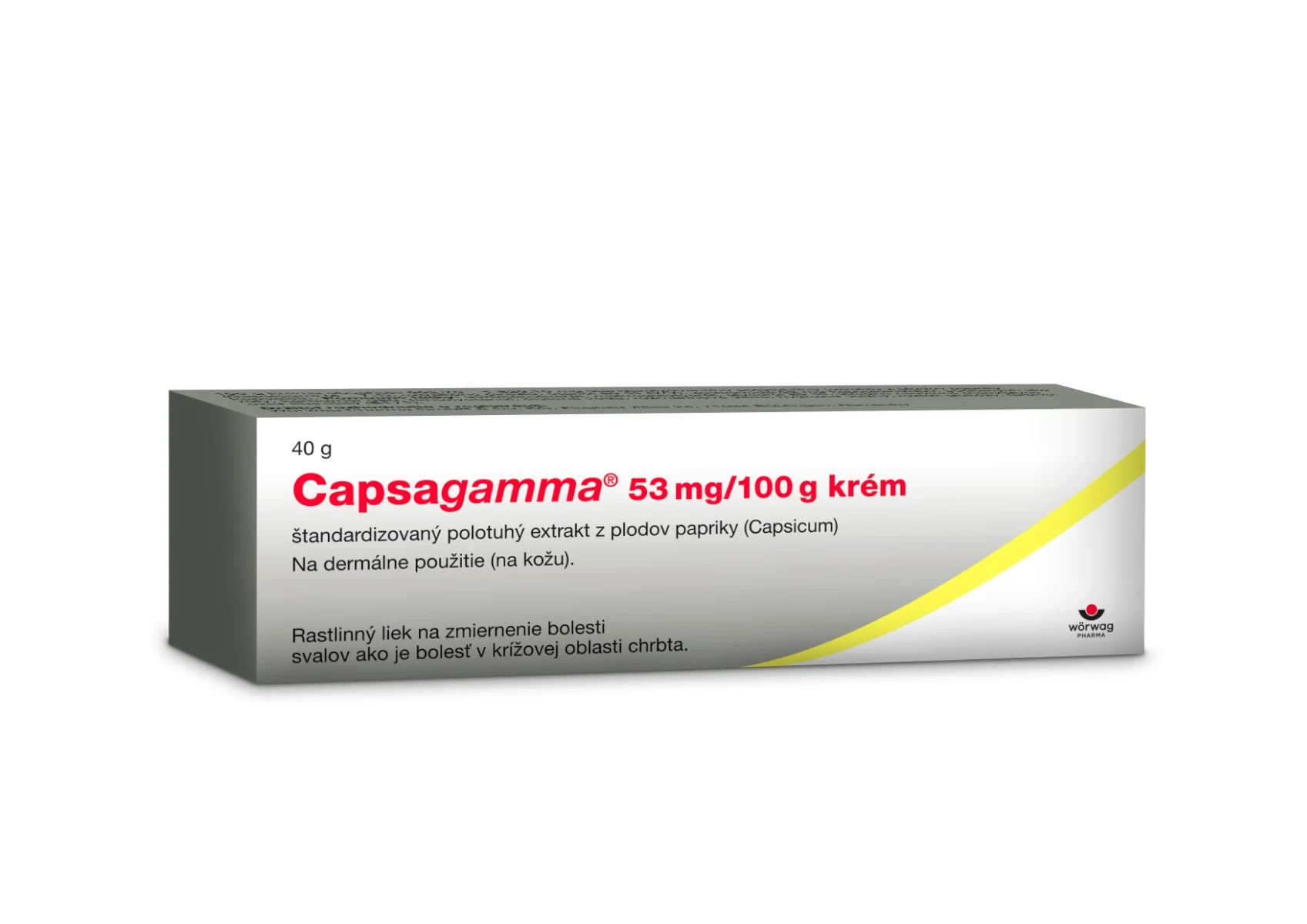 Capsagamma 53 mg/100 g krém