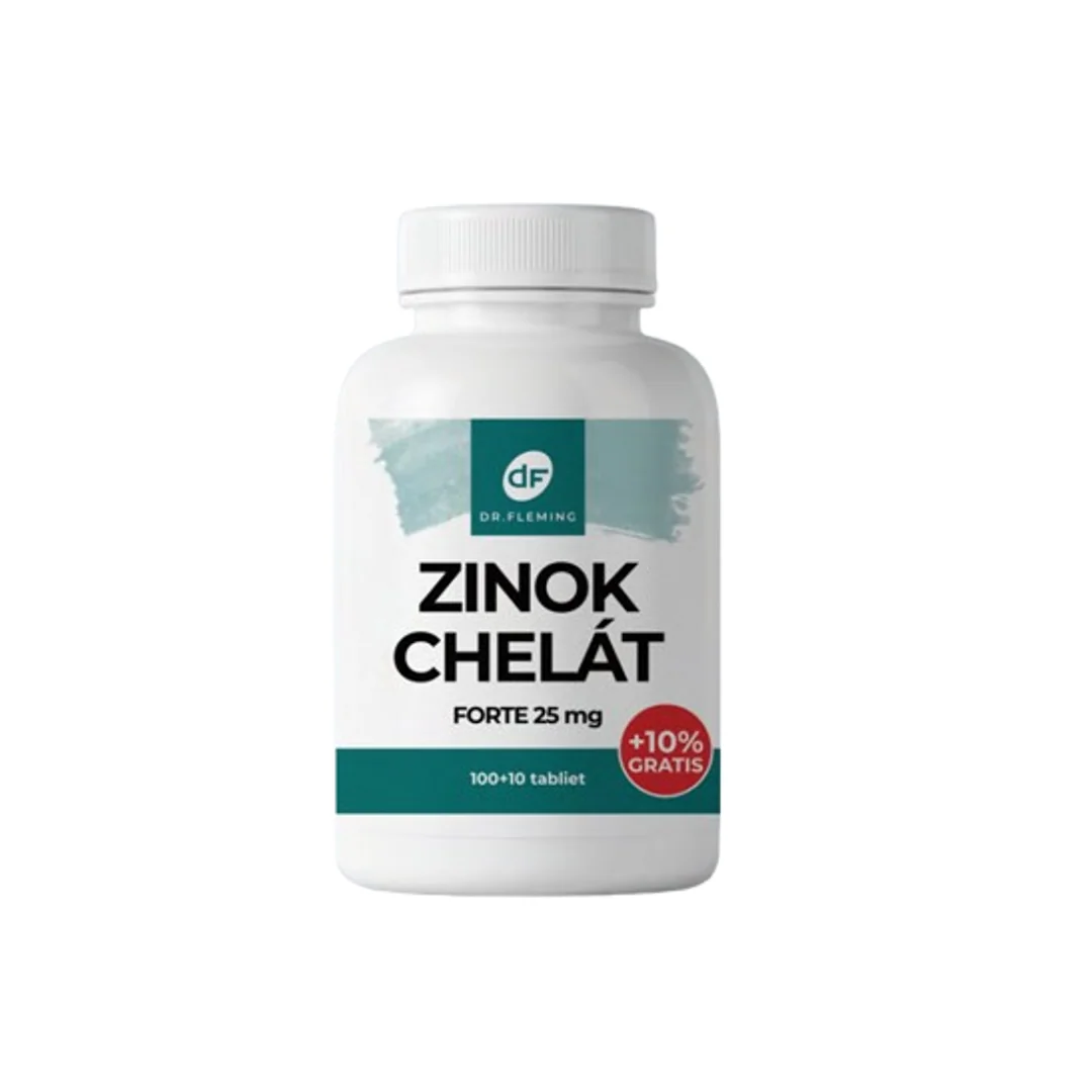 DR. FLEMING Zinok Chelat Forte 25mg +10% gratis 110ks