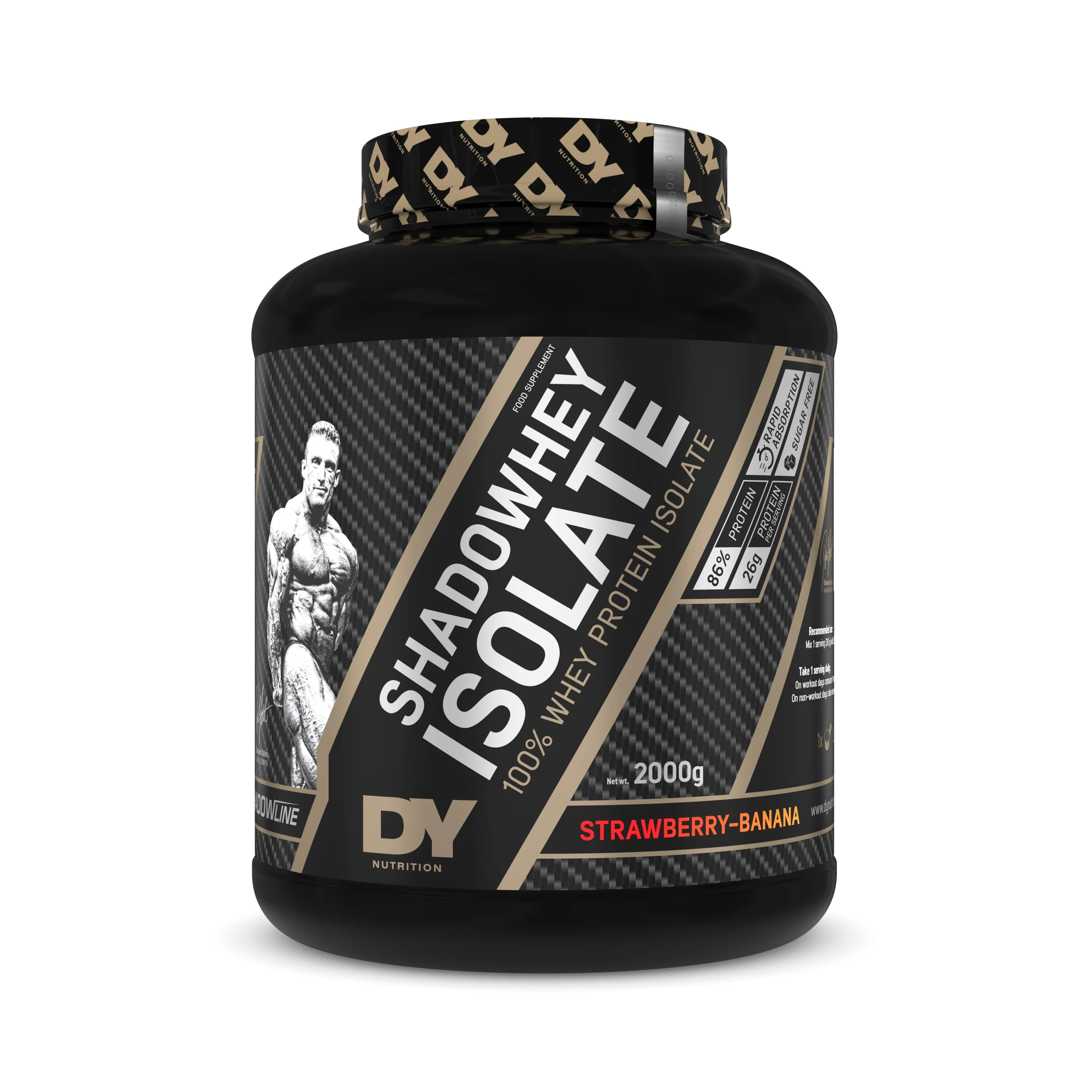 DY Nutrition SHADOWHEY Isolate jahoda-banán