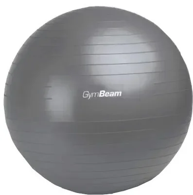 Gymbeam fitlopta fitball 65 cm sivá