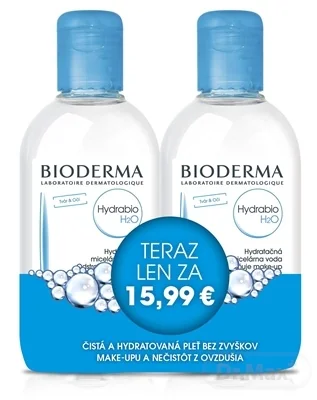 BIODERMA Hydrabio H2O 250ml 1+1 Festival