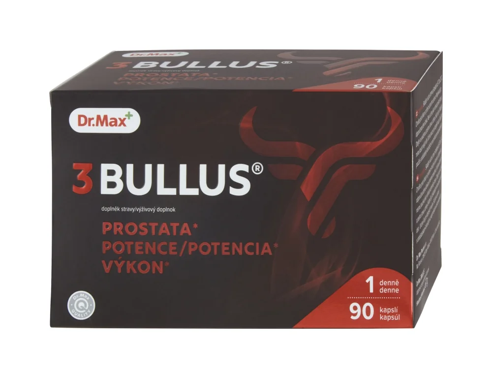 Dr. Max 3BULLUS 1×90 cps, výživový doplnok