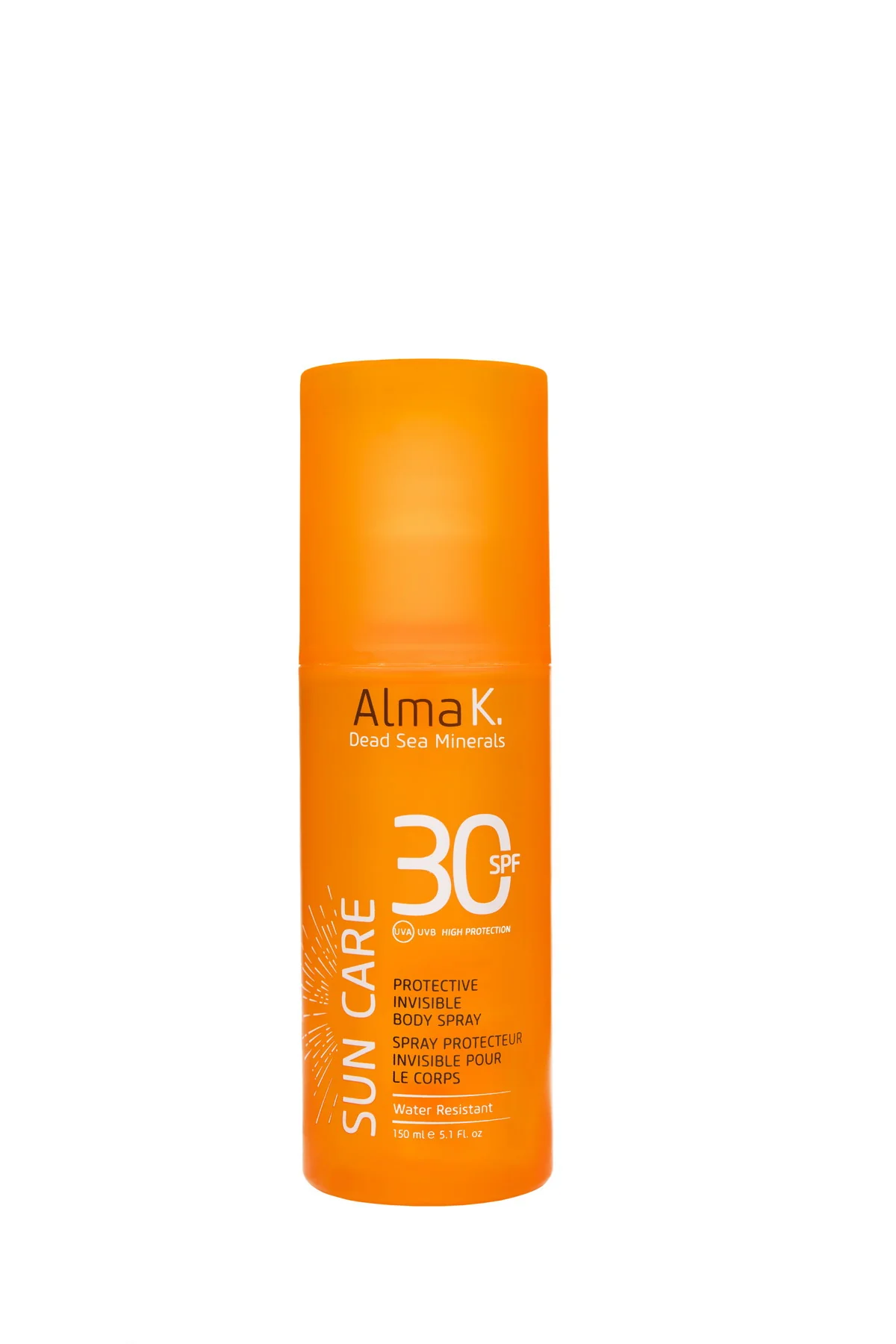 Alma K Invisible Body Spray SPF30 opaľovací prípravok 150ml