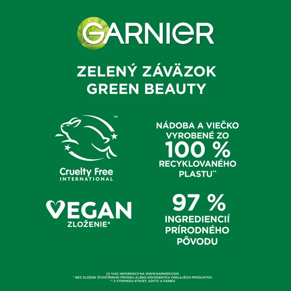 Garnier Body Food Glow krém na rozjasnenie pokožky s mangom + vitamínom C 1×380 ml, krém na pokožku