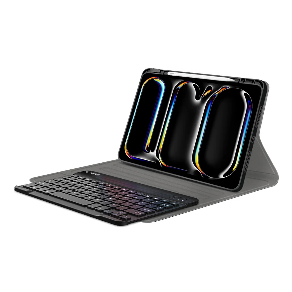 NEOGO Smart Cover Keyboard puzdro na iPad Pro 11'' 2024 čierne