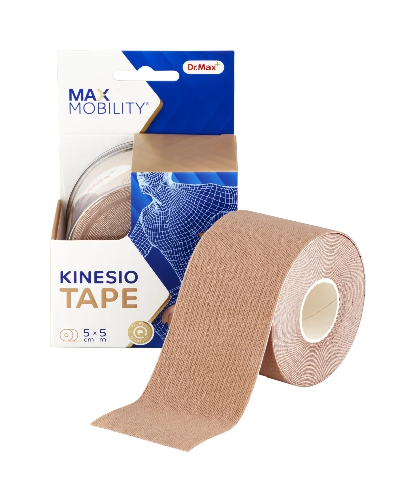 Dr. Max KINESIO TAPE 5CMX5M TELOVA 1×1 ks, kinesio tape