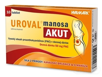 WALMARK UROVAL manosa AKUT