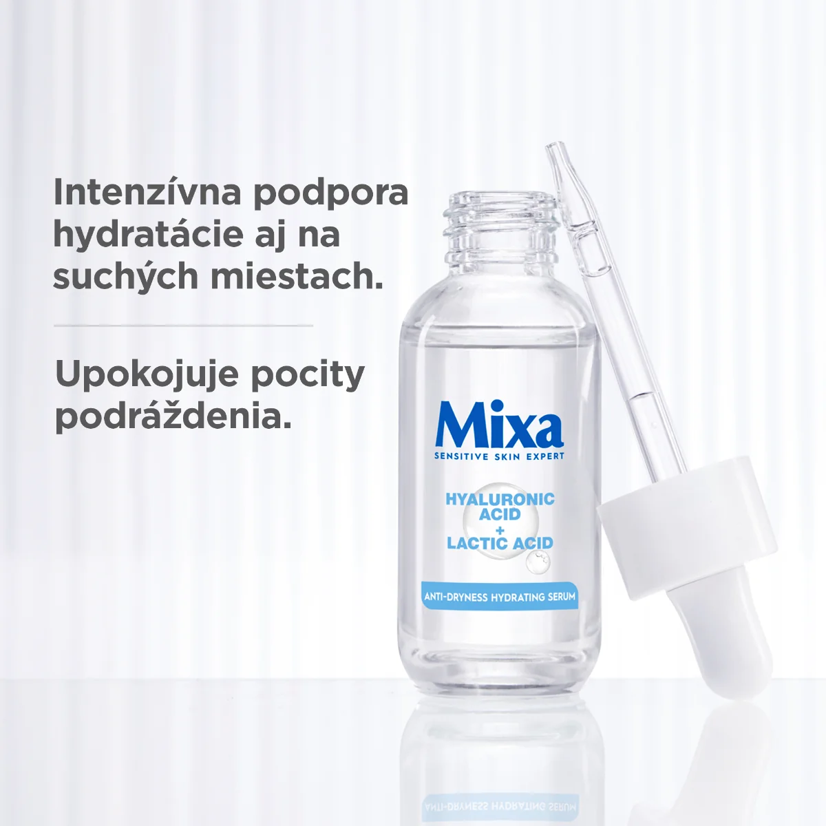 Mixa Sensitive Skin Expert hydratačné sérum proti vysušovaniu 1×30 ml, hydratačné sérum