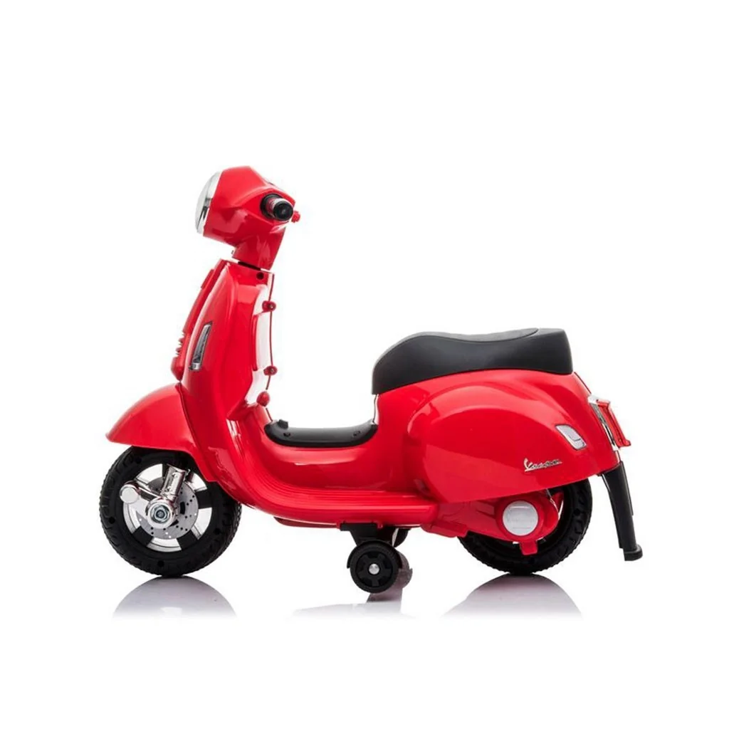 Detská elektrická motorka Baby Mix Vespa červená , 20C55728 