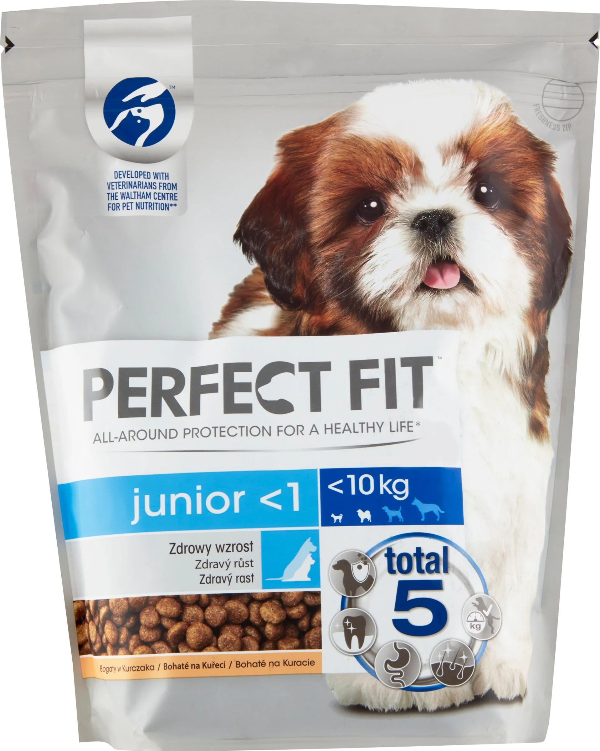 PERFECT FIT pre psy Junior Kuracie XS/S 825g 1×825 g, granule pre šteňatá