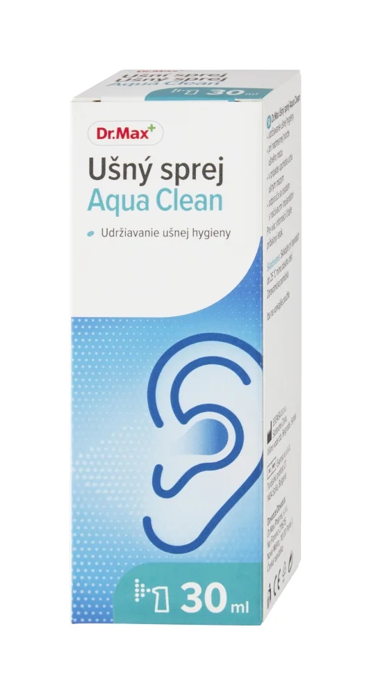 Dr. Max Ušný sprej Aqua Clean 1×30 ml, ušný sprej