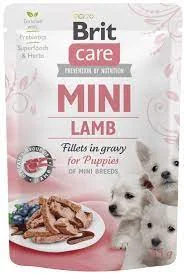 Brit Kapsička Care Mini Puppy Lamb Fillets In Gravy 85g