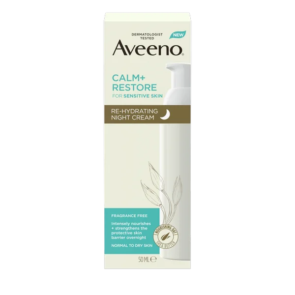 AVEENO® Calm+Restore Rehydratačný nočný krém