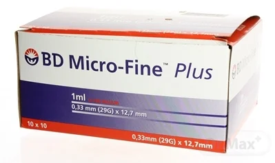 BD MICRO FINE INZULÍNOVA STRIEKAČKA U-100