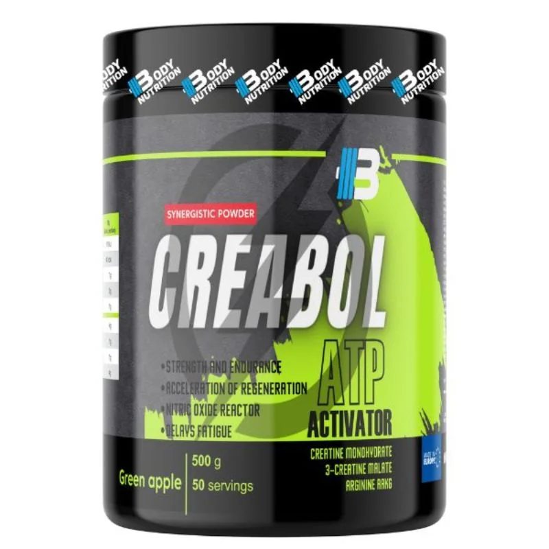 Creabol 500g od BODY NUTRITION – zelené jablko