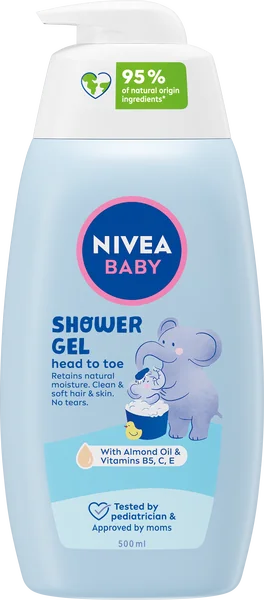 Nivea Baby Sprchovací gél pre celé telo a vlásky