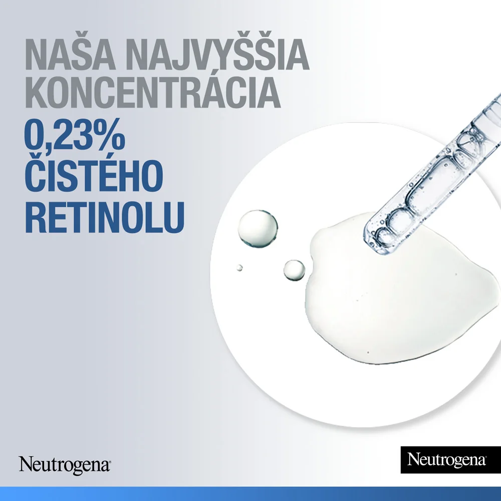 NEUTROGENA® Retinol Boost+ Intenzívne nočné sérum 1×30 ml, nočné sérum