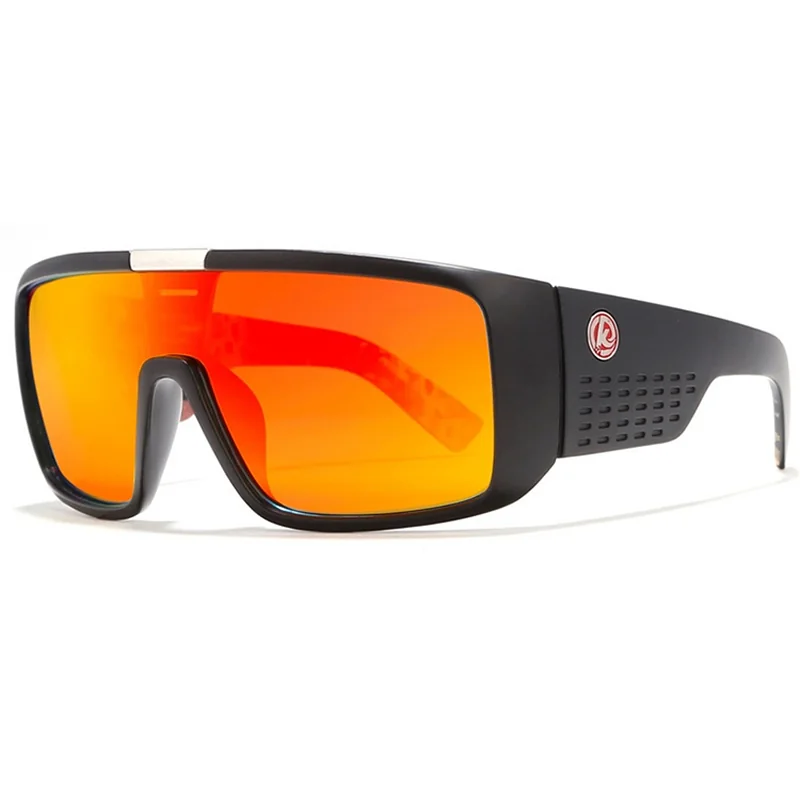 KDEAM Novato 61 slnečné okuliare, Black / Orange 