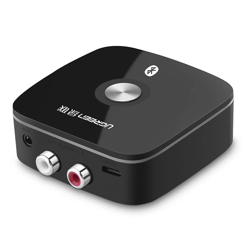 Ugreen Bluetooth audio prijímač aptX 2RCA / 3.5mm jack, čierny 