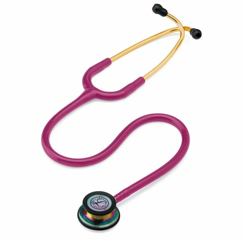 Littmann Classic III Rainbow Edition 5806, stetoskop pre internú medicínu, malinový TOW005729