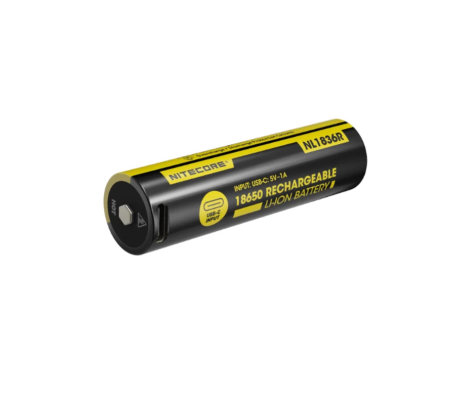 Nitecore NL1836R nabíjateľná lítium-iónová batéria 3600 mAh 3.7V, 6A, USB-C port