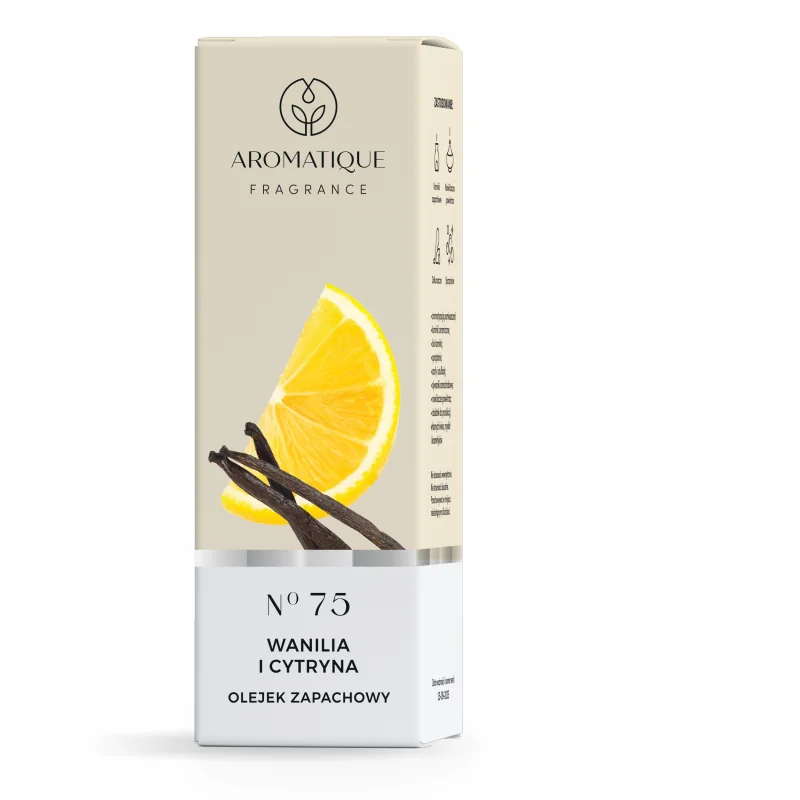 Aromatique Vanilia & Lemon Vonný olej s vôňou Vanilky a citrónu, 12ml