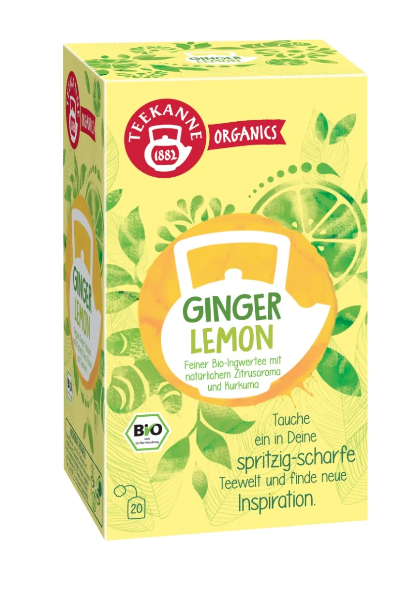 TEEKANNE BIO Ginger & Lemon