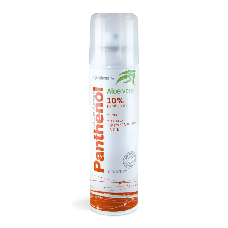 MEDPHARMA PANTHENOL 10% SPRAY CHLADIVY SENSITIVE