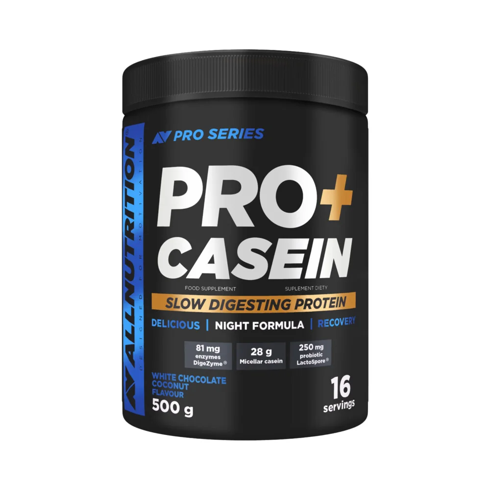 ALLNUTRITION Pro Casein 500 g vanilka-krém