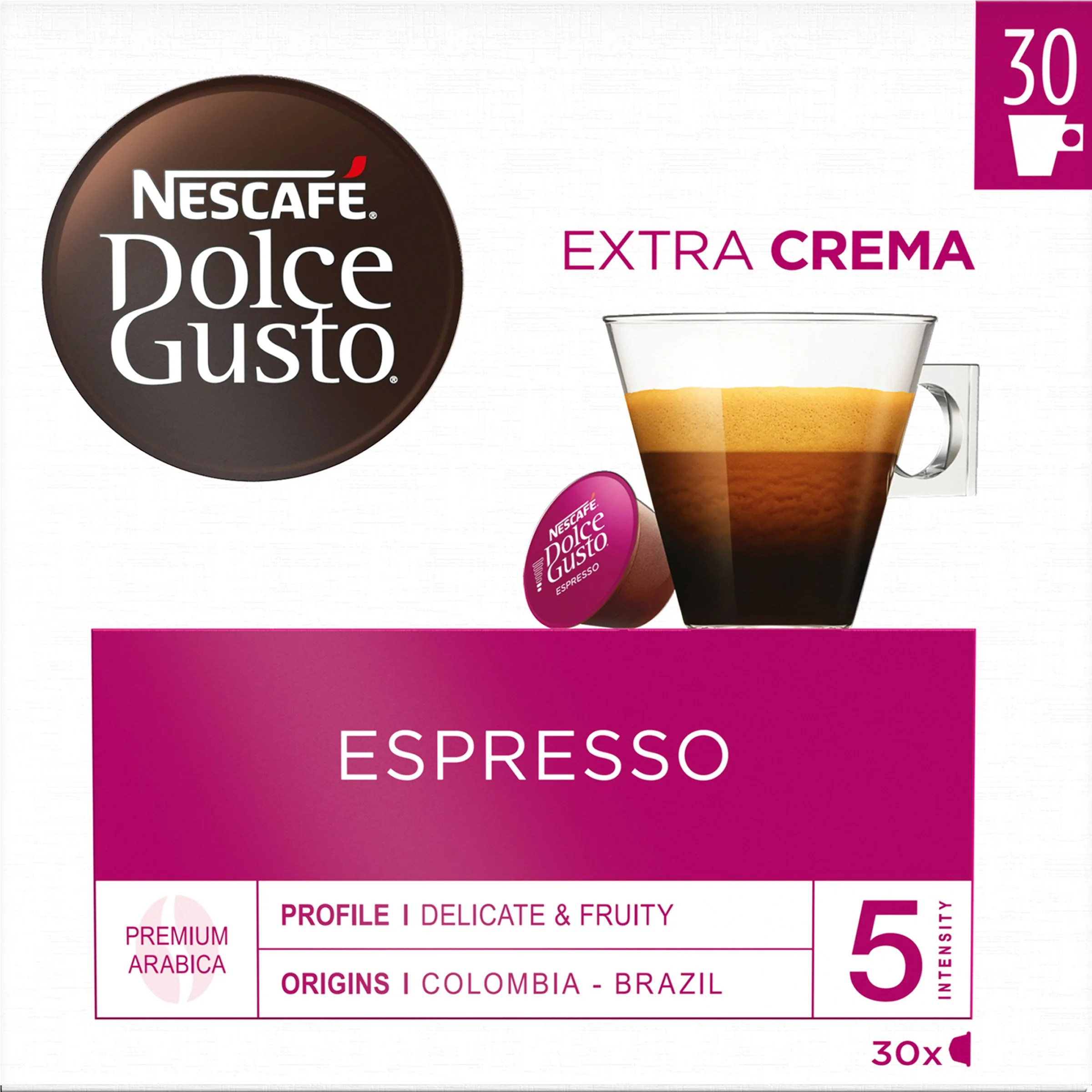 Nestle Dolce Gusto Espresso 30 Cap Nescafé